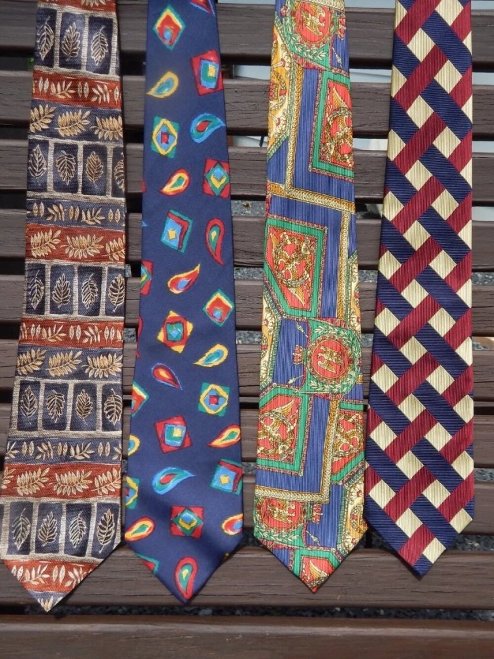 Bulldock & Jones Silk Made in Italy & England Mens Lot of Neckties Ties Tie Lot